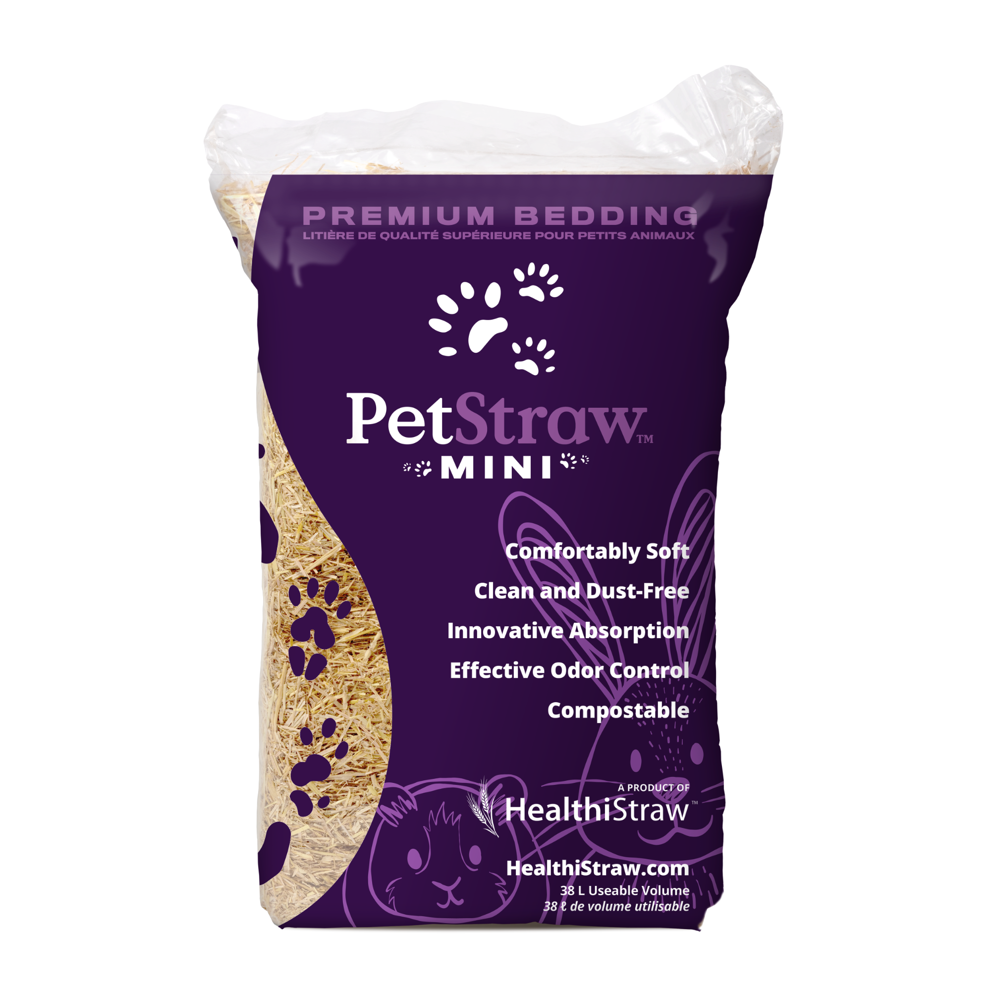 PetStraw Mini Premium Bedding